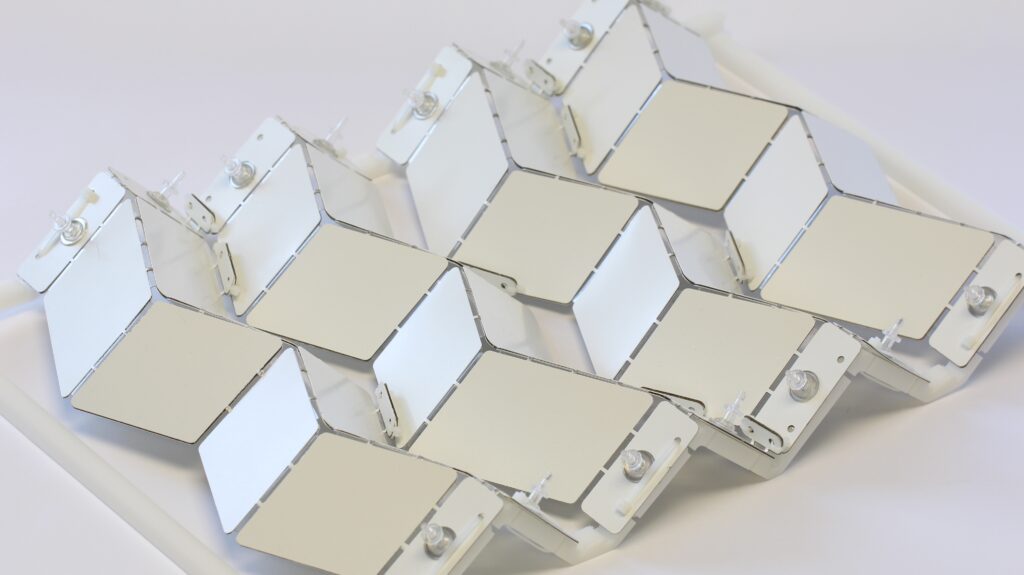 Origami microfluidic prototype