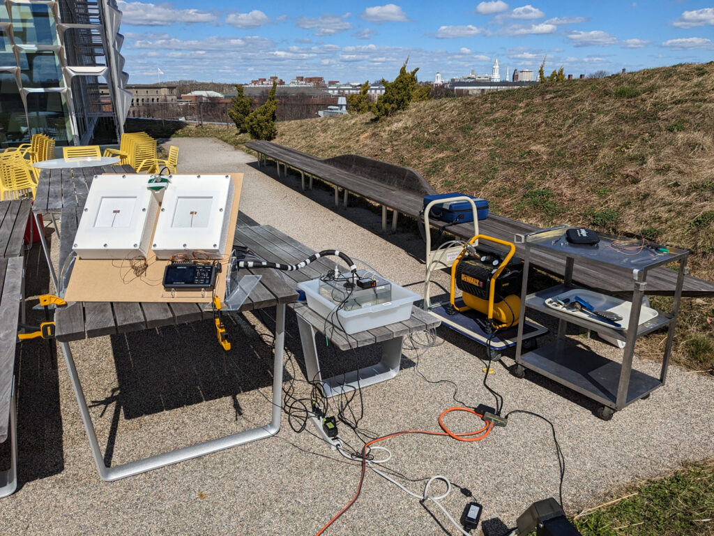 Image of outdoor testing