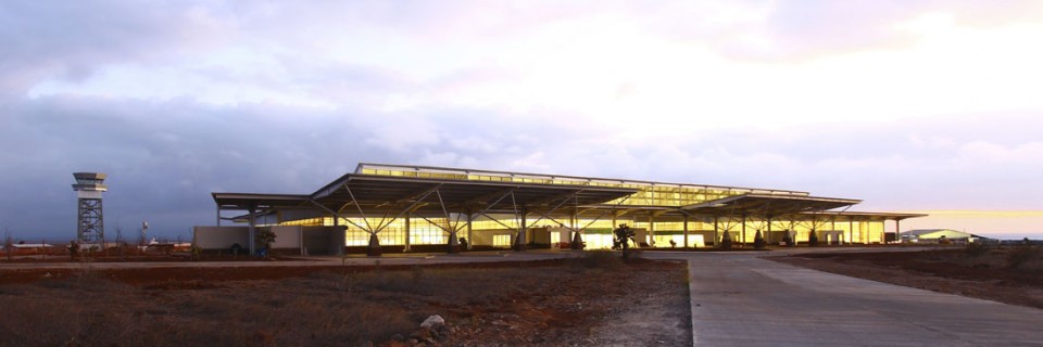International (Ecological) Airport in Galapagos