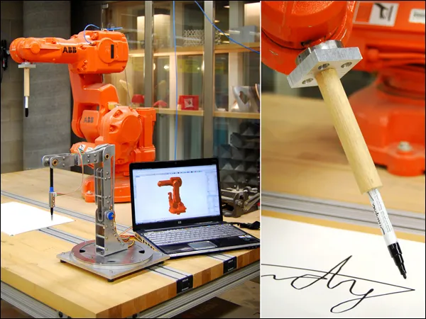Photo of the robotic motion controller
