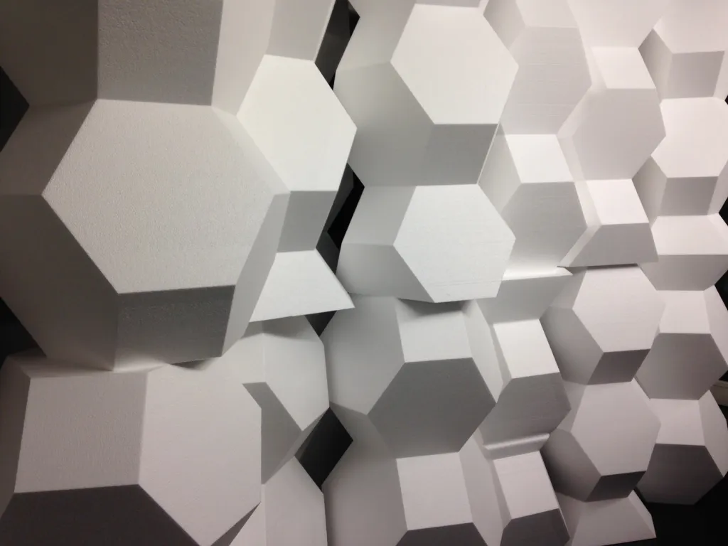 Photo of the modular exhibition environment