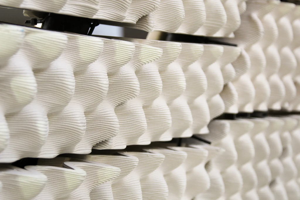 Detail shot 1 of the installation at Cevisama 2017