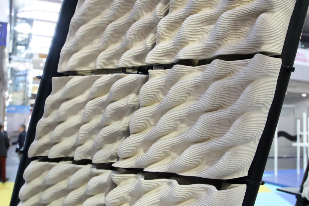 Detail shot 4 of the installation at Cevisama 2017