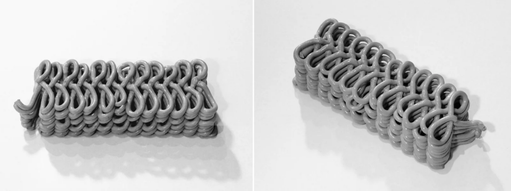 Picture one of 3D printed lattices
