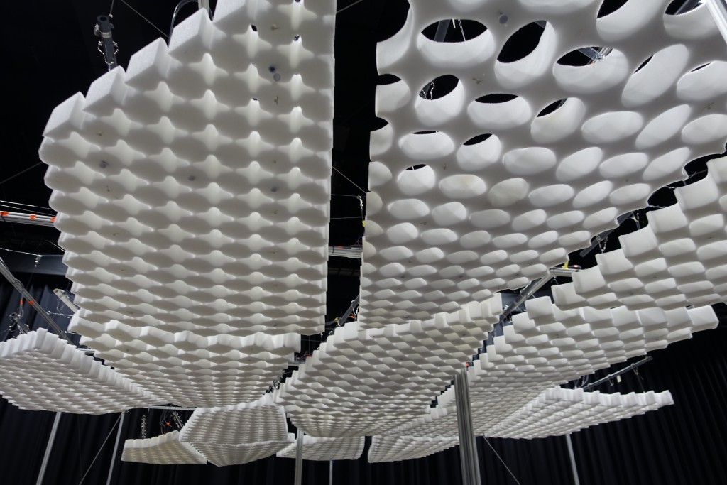 Photo of the Auxetic Surfaces at the 2015 Wyss Retreat in Boston