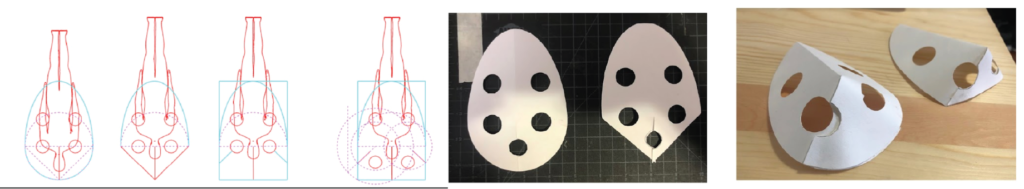 Picture showing the design effort to apply the principle of Active Bending