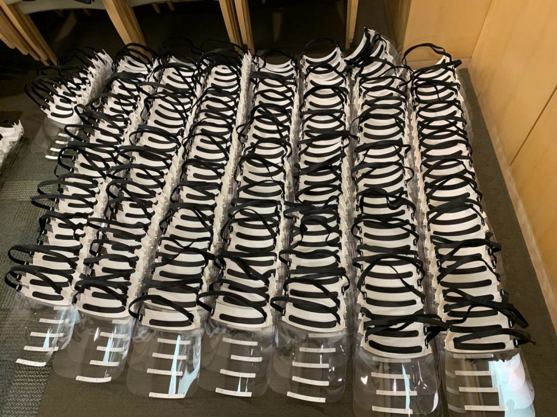 Picture of shields manufactured