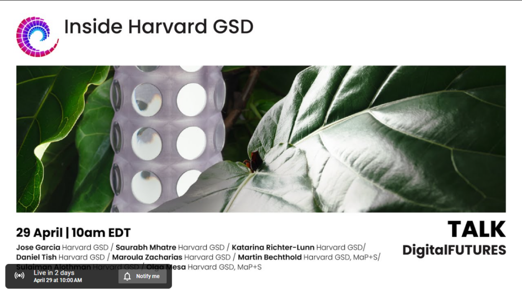 Picture of the event invitation