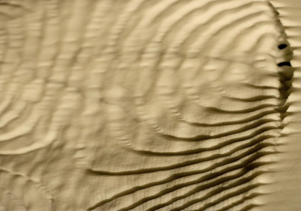 Detail shot of the pattern