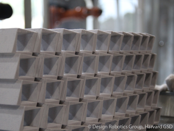Photo of 3D Print of the wall design