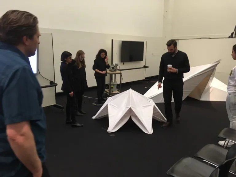 Picture of review at GSD