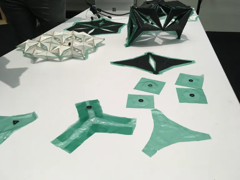 Picture of small scale prototypes