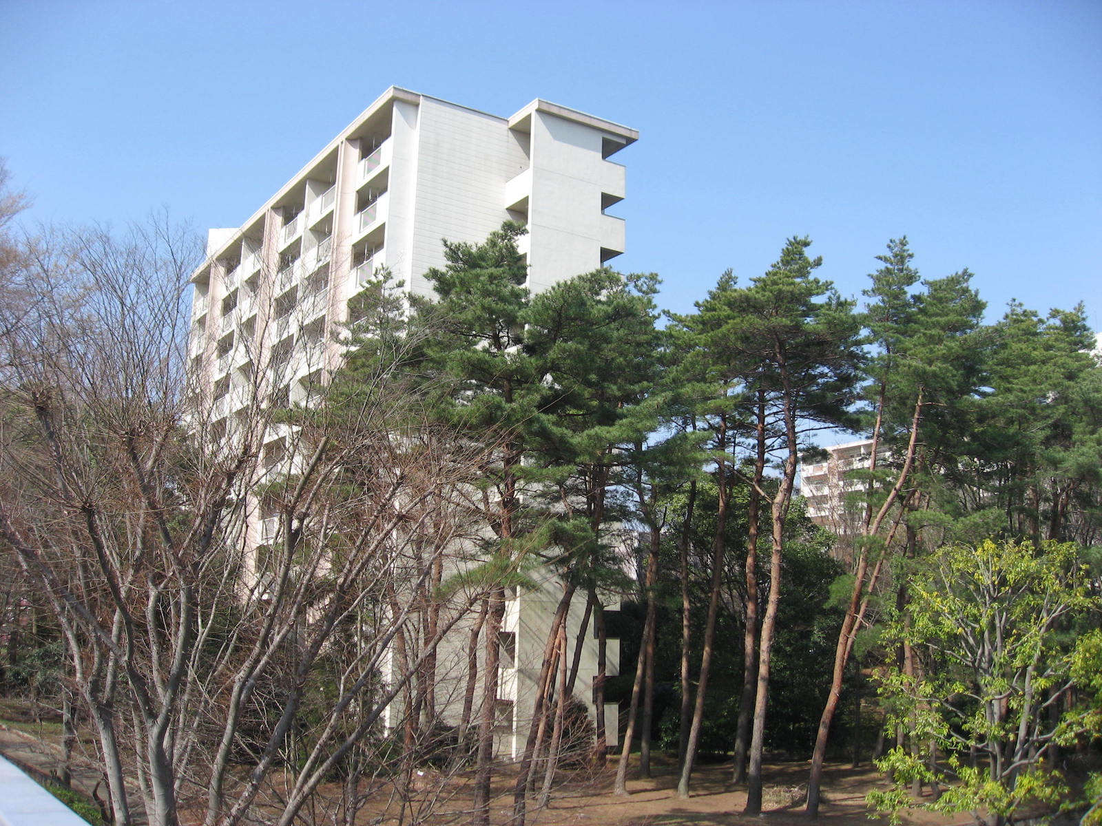 photograph of apartment building in tsukuba, japan