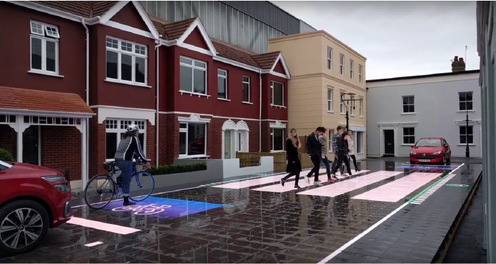 image of a digital sidewalk